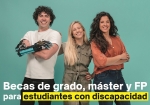 Foto de La Fundación Adecco destina 300.000 euros a la VIII convocatoria de sus Becas de grado, máster y FP para jóvenes con dis