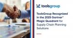 Foto de ToolsGroup incluida en Gartner Magic Quadrant 2025  de soluciones de planificación de cadena de suministro 