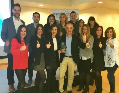 Esteban Calahorra, gerente de Alfa 10 Inmobiliaria, premio nacional al mejor empresario inmobiliario de año