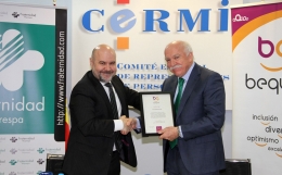 Entrega del sello Bequal Plus a Fraternidad-Muprespa