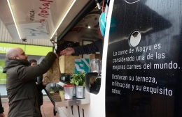 La 'carne más exquisita del mundo' viaja en Foodtruck y hace parada en Alcobendas