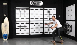 Training Wall ofrece entrenamientos de fuerza para surfistas