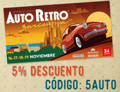 Gama Clásica estará presente por primera vez en la AutoRetro Barcelona 2017