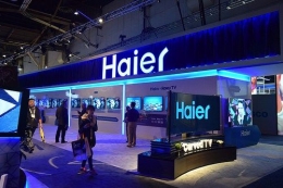 Con un estand de 12.000m2, Haier presenta sus últimas novedades en Appliance &amp; Electronics World Expo (AWE) cele