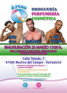 Perfumerías Arcas, inaugura en Medina del Campo con la presencia de Rafa Mora, Julio el Feroz y Ricky
