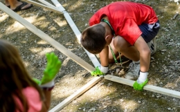 "Héroes del hábitat", el campamento diferente que sigue la filosofía DIY