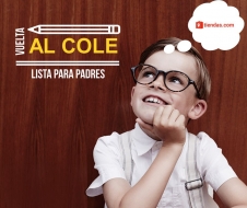 Vuelta al cole bajo control con esta lista para padres que propone tiendas.com