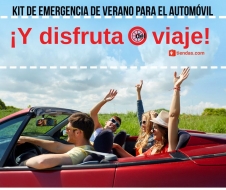 Kit de emergencia de verano para el automóvil, ¡no hay que olvidarlo!