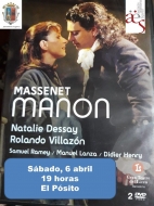Este sábado, proyección de 'Manon', en 'Vive la Ópera en Sigüenza' 