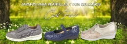 Nueva temporada primavera verano Cari Falcó, zapatos para plantillas y anchos especiales