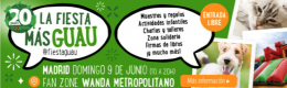 Zooplus.es lleva "La Fiesta más Guau" a la Fan Zone del Wanda Metropolitano