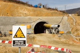 Participación de Sika en los túneles del AVE Zamora-Orense 