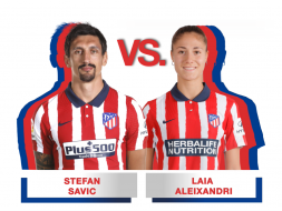 Stefan Savić frente a Laia Aleixandri. ¿Quién sabe más de fútbol?