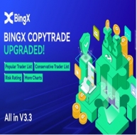 BingX lanza la actualización de la versión 3.3 con una completa función de datos de comerciantes