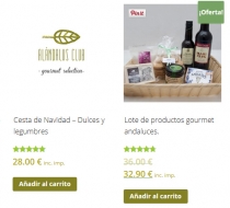 cestas de navidad gourmet  (envíos a domicilio, compra online)
