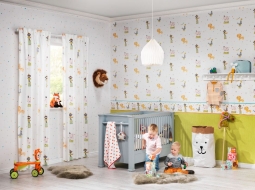 Decora la primera habitación de tu bebé con papel pintado de Decopraktik