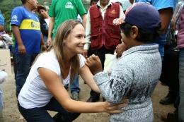 La Congresista Luciana León Romero se une a el equipo de Remar S.O.S