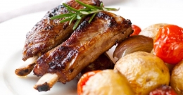 Costillas de cerdo al horno