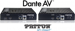 Patton presenta los primeros codificadores y decodificadores con tecnología Dante AV
