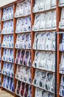 Implantación de las estanterías comerciales