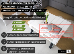 Dobliu.es | Crea tu propio negocio con Dobliu pegando este sello en tus productos o servicios