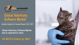 Global Veterinary Software Market size to reach USD 919.2 Million by 2027 - Kbv Research