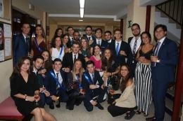 Cena inaugural 2017/18 La Buhaira residencia universitaria Sevilla