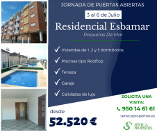 Jornadas de Puertas Abiertas en el Residencial Esbamar de Roquetas de Mar