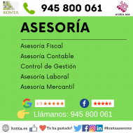 ASESORIA EN VITORIA - Tlf.: 945 800 061 - KONTA ASESORES