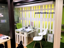 El mejor lugar de estudio hecho con palets