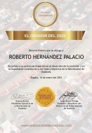 Roberto Hernández, Orador del Año 2020