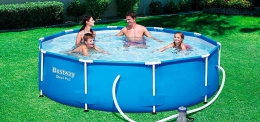 ¿Son seguras las piscinas desmontables?
