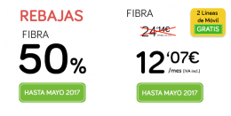Ofertas al 50% en Fibra Óptica con Jazztel