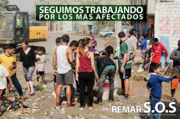 Perú: Remar S.O.S. en el centro de la emergencia