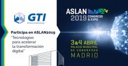 GTI expondrá en ASLAN2019 su amplia oferta multicloud 