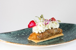 'Sarandonga', de Íñigo Tizón (Gran Sol), mejor pincho medieval 2024 de Hondarribia