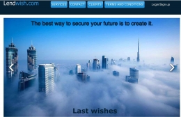Last will management in lendwish