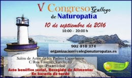 El Congreso Gallego de Naturopatía llega a su quinta edición, constituyéndose así en el referente de la Naturopatía en G