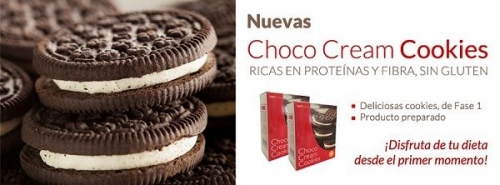 Las nuevas Choco Cream Cookies, caer en la tentación en la dieta sin sentirse culpable
