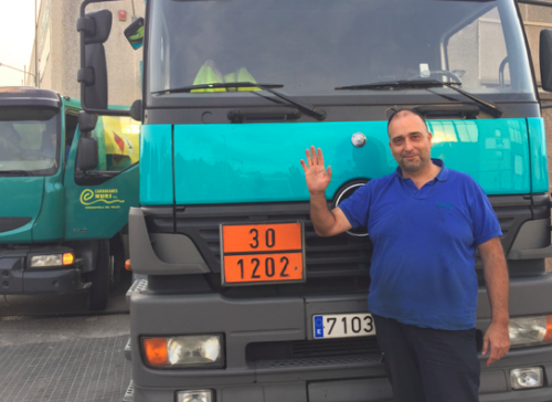 Para transportar 20 mil litros de gasóleo es necesario responsabilidad y profesionalidad