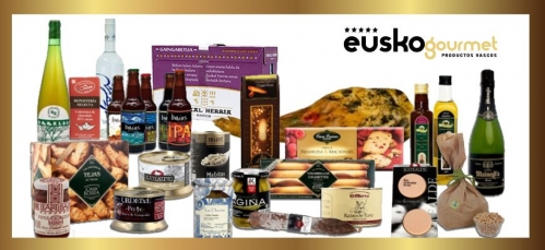 Una riquísima y amplia variedad de productos gourmet vascos