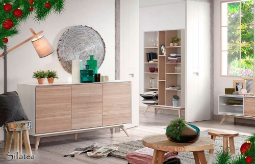 Sillatea decora la Navidad con toques nórdicos