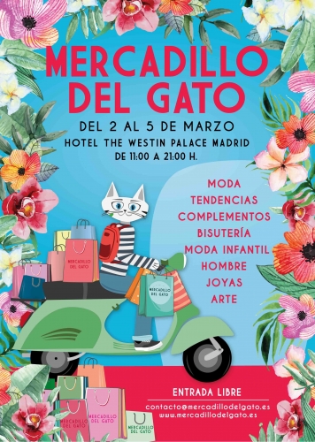 El Mercadillo del Gato vuelve del 2 al 5 de marzo al hotel The Westin Palace