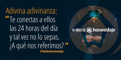 ''Te conectas a ellos las 24 horas del día y tal vez no lo sepas''