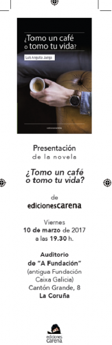 Presentación del libro ''¿Tomo un café o tomo tu vida?'' de Luis Anguita