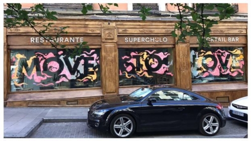Urban Decay, de L’Oreal, se une al live painting del Orgullo con Rosh333 y Spotahome 