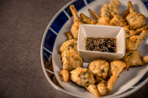 Montes de Galicia da las claves para hacer la tempura perfecta