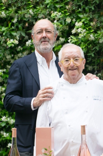 Chivite y sus vinos más emblemáticos ,en la cena homenaje a Juan Mari Arzak, símbolo de la revolución culinaria en Españ
