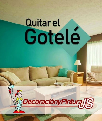 Decoración y Pintura JS explica cómo se debe quitar el gotelé