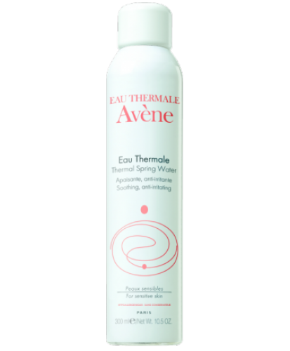El agua termal Avene es protección para el rostro